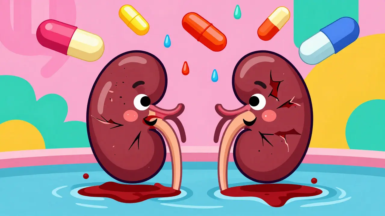 Analgesic Nephropathy: How NSAIDs Damage Kidneys and What to Use Instead