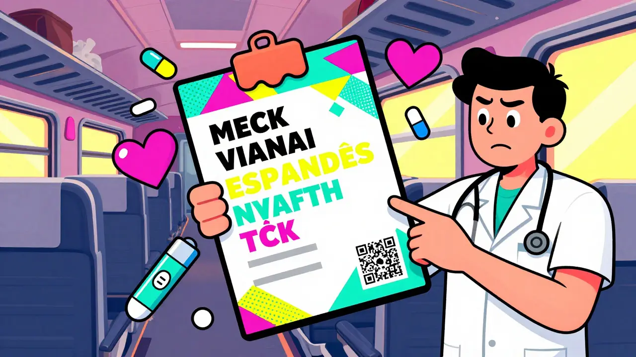 How to Keep a Medication List in Multiple Languages for Emergencies