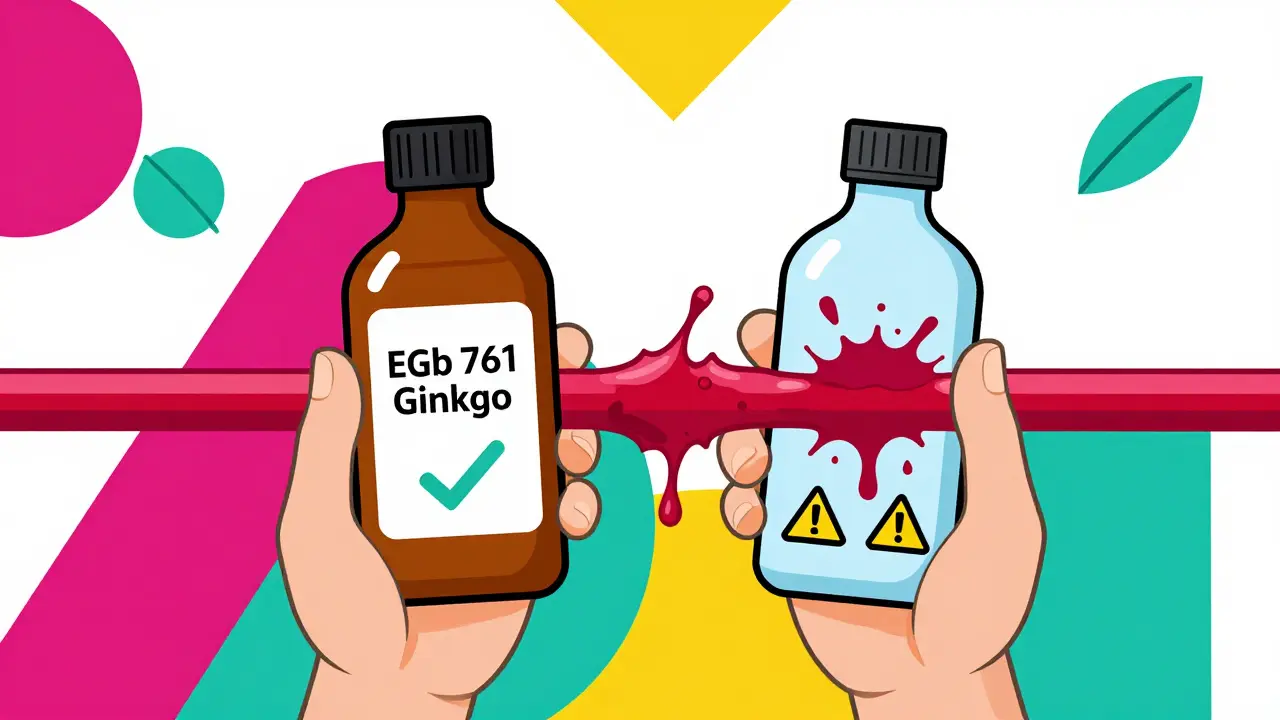 Ginkgo Biloba and Blood Thinners: What You Need to Know Before Taking Both